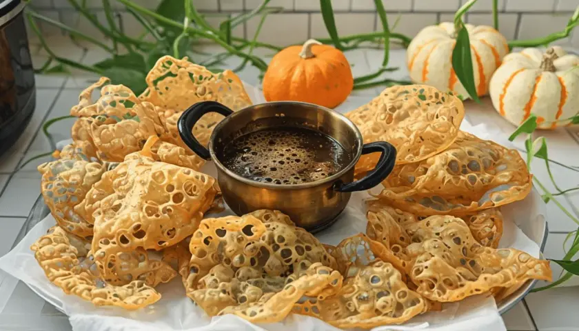 Deliciosas hojuelas, receta de la abuela, crujientes y doradas, listas para mojar en un rico sirope.