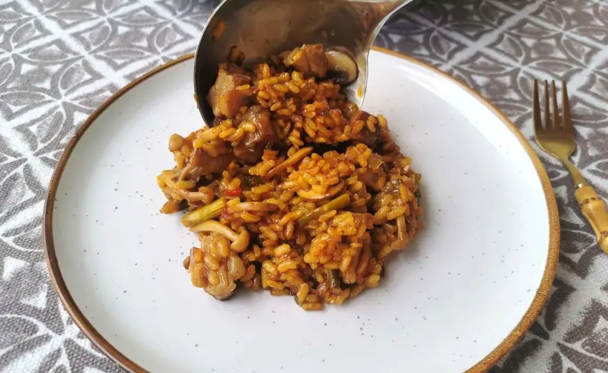 Arroz con secreto ibérico - Claves para el punto y sabor perfectos