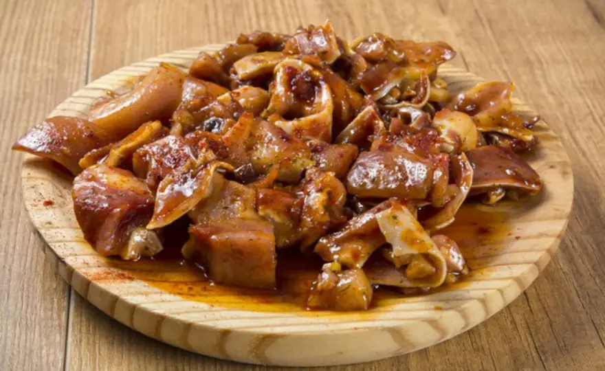 Oreja de cerdo a la plancha - El secreto para que no quede gomosa