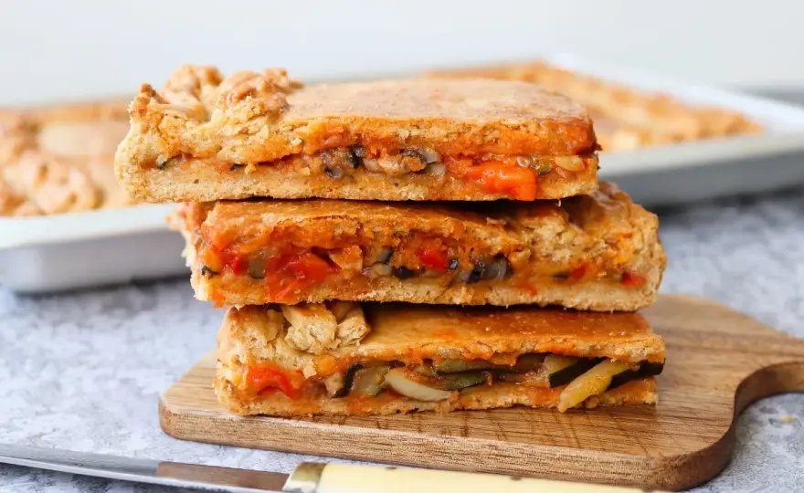 Empanada de verduras - Claves para que quede crujiente y sabrosa