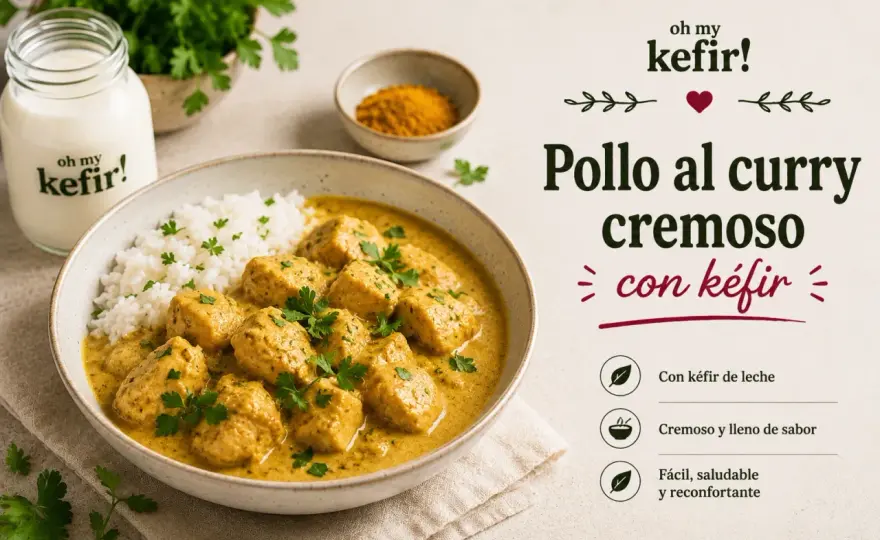 Pollo al curry - Claves para una salsa cremosa y equilibrada