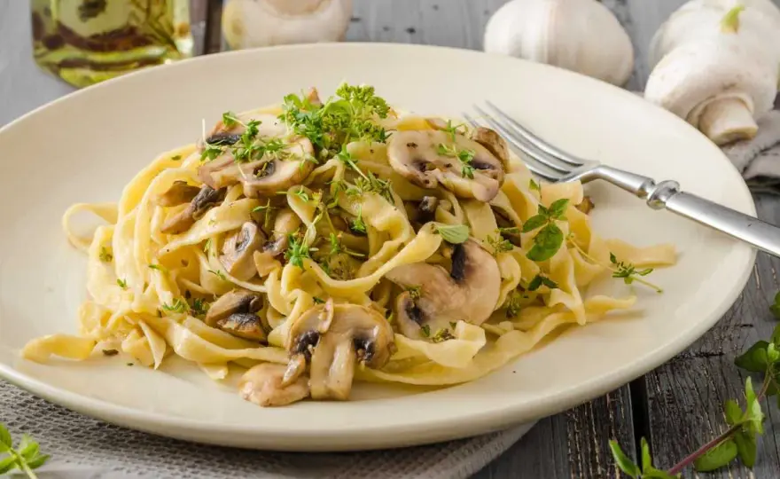 Pasta con champiñones - Trucos para una salsa perfecta sin errores