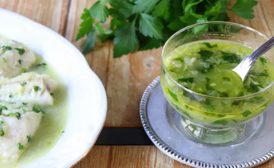 Salsa verde para pescado - Claves para que quede perfecta y ligada