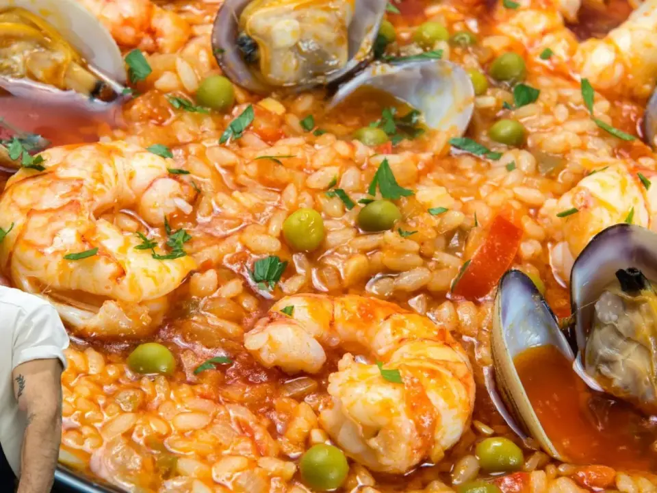 Arroz con marisco perfecto - Claves para el sabor y punto ideal